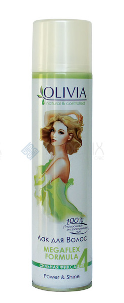 Лак д/волос Olivia 250мл. СФ с экстр. Зеленого чая