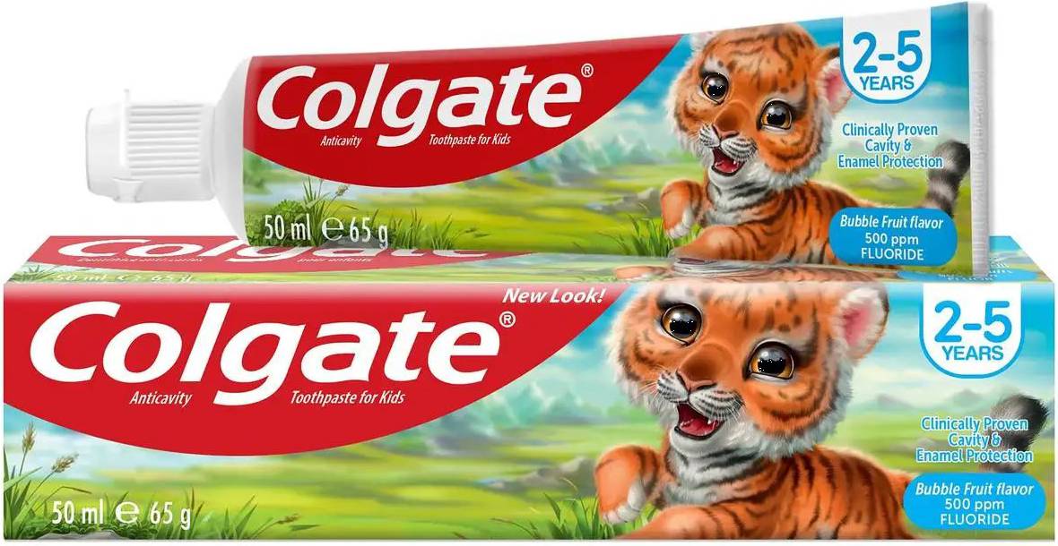 Зубн.паста Colgate 50мл. Детская фруктовая 2-5лет. (72)