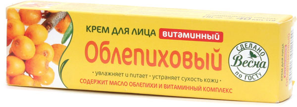 Крем Весна 40мл. д/лица Облепиховый 2318 (48)