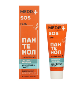 Гель Medis 75мл. д/тела SOS Пантенол 7% (20)