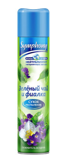 Освежитель воздуха Symphony 300мл. Зеленый чай и фиалка