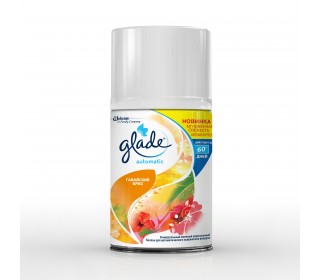Освежитель воздуха Glade 269мл. Сменный блок Гавайский Бриз