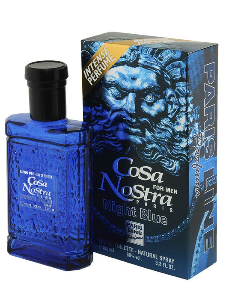 Туалетная вода Cosa Nostra 100мл. муж. Night Blue (72)