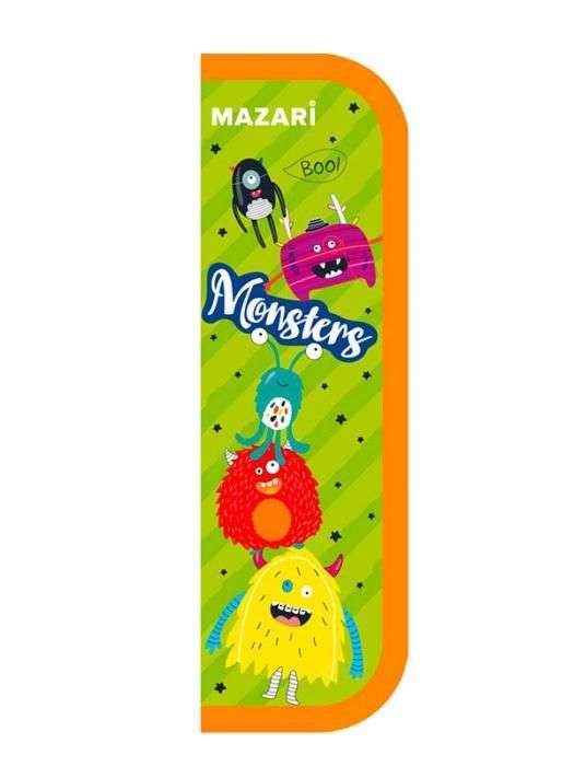 Пенал 1отд. Mazari Monsters 190*65мм.