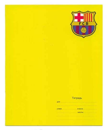 Тетрадь 12л. КЛ. ACT Barcelona logo