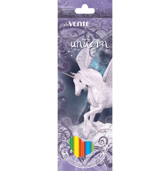 Набор цв. карандашей 18цв. deVente Unicorn