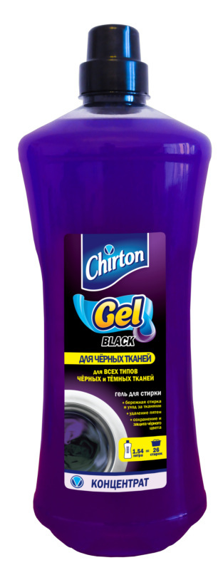 Стир.гель Chirton 1,54л. Для черных тканей