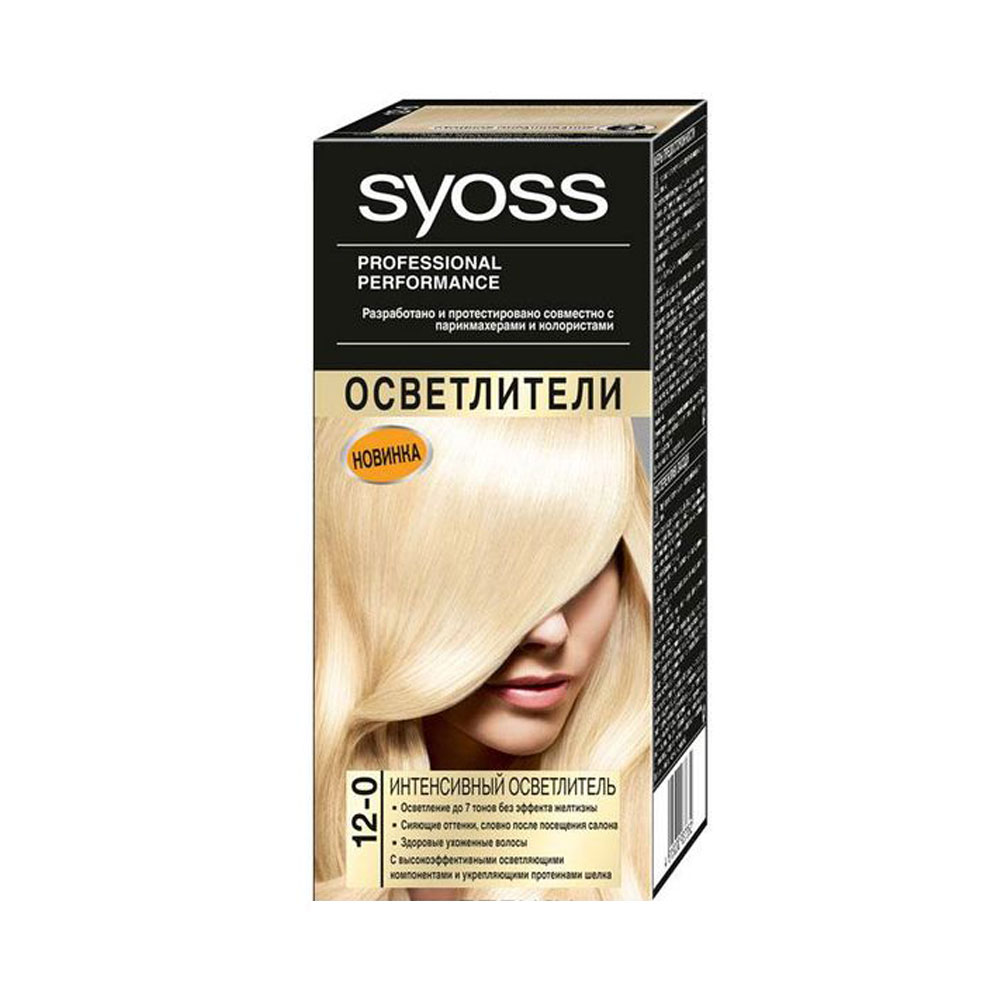Краска д/волос Syoss 12-0 Интенсивный осветлитель