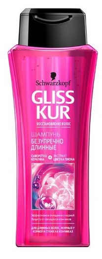 Шампунь Gliss Kur 250мл. Безупречно длинные