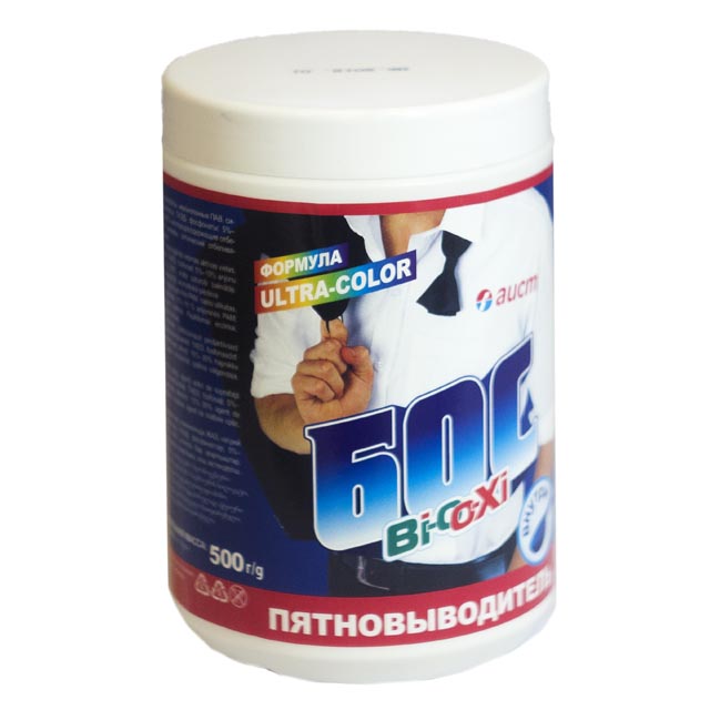 Ср-во БОС-Bi-O-Xi 500г. Пятновыводитель банка