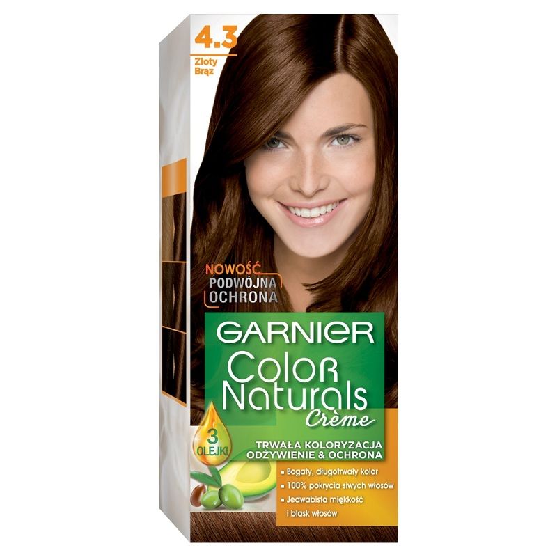 Краска д/волос Garnier Color Naturals 4.3 Золотистый каштан (12)