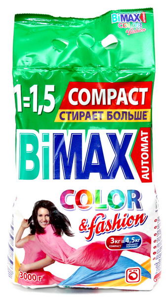 Стир.порошок Бимакс авт. 3кг. Колор&Fashion (4)