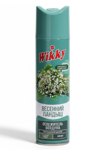 Освежитель воздуха Wikky 300мл. Весенний ландыш (24)