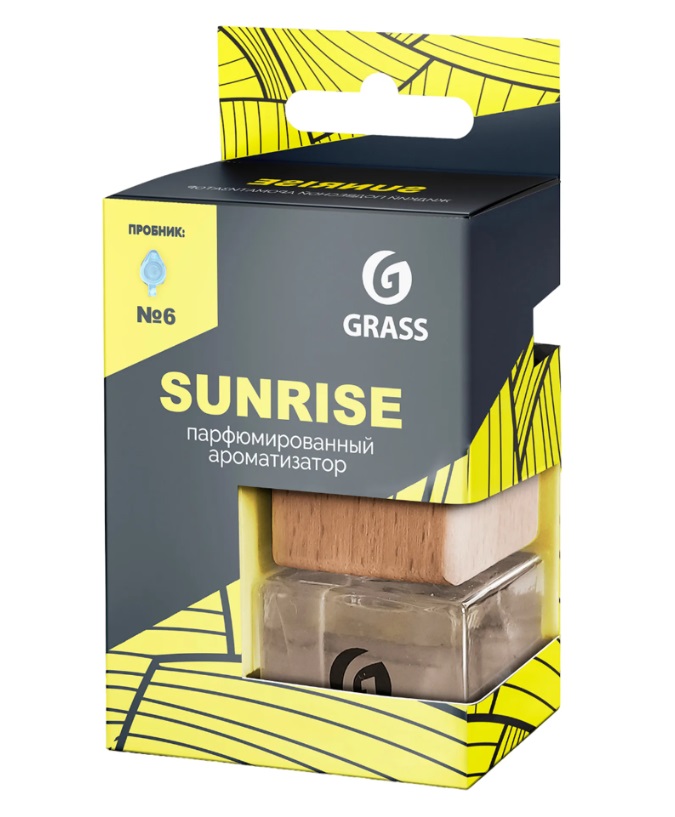 Ароматизатор автомобильный Grass жидкий Sunrise