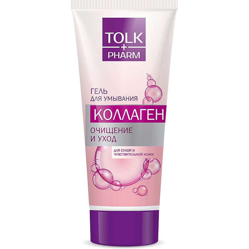 Гель Tolk pharm 200мл. д/умывания Коллаген