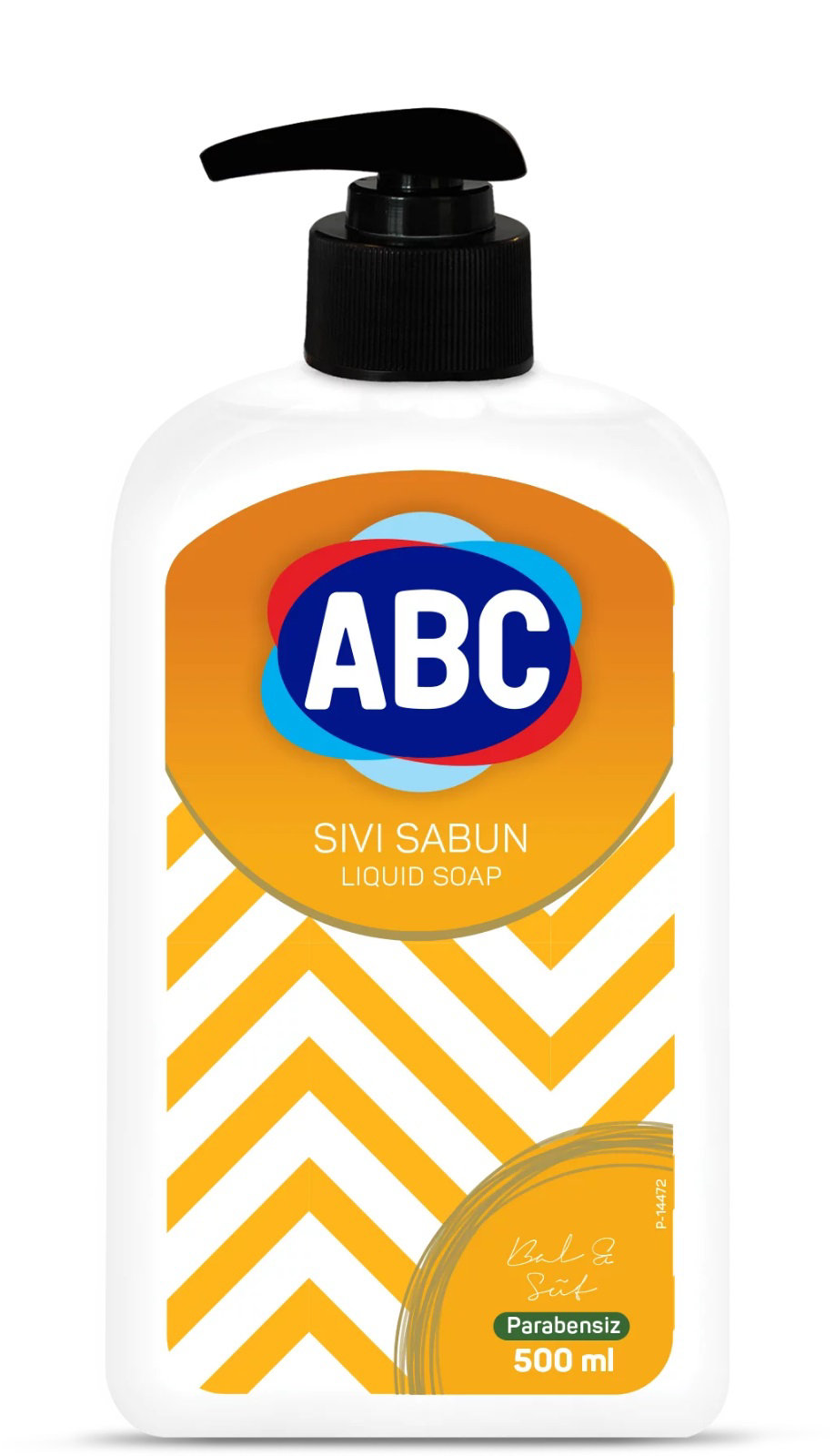Мыло жидк. Эко ABC 400мл. Белый***