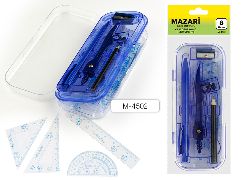 Готовальня Mazari 8пр.