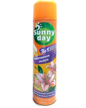 Освежитель воздуха SunnyDay 300мл. Роскошная лилия (12)