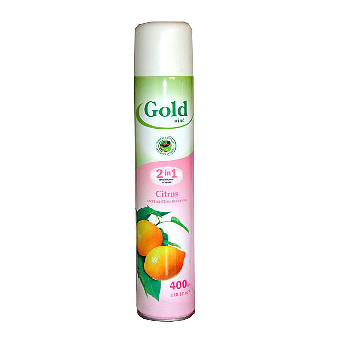 Освежитель воздуха Gold 400мл. Citrus