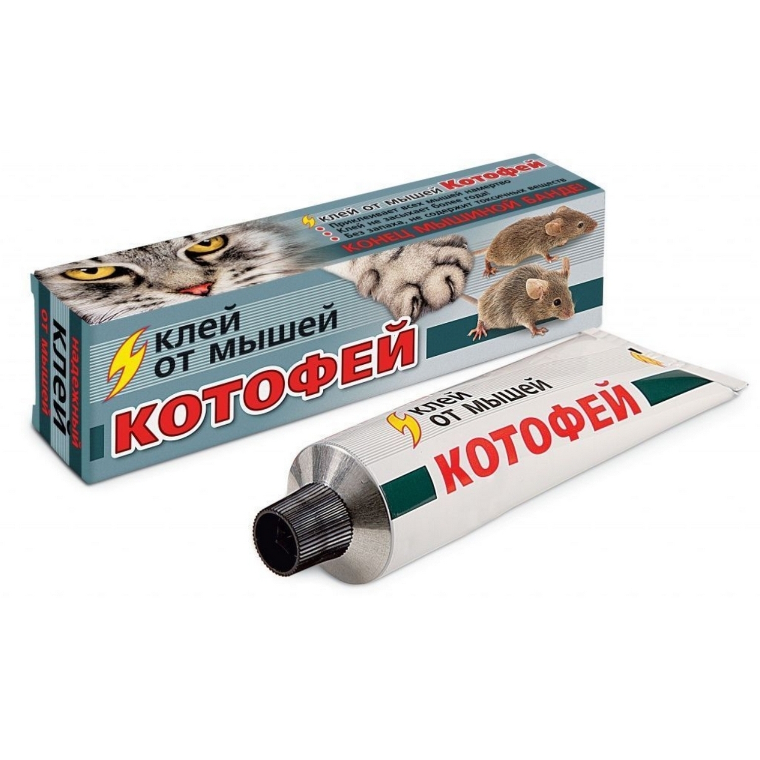 Клей от грызунов Котофей 60г. (40)