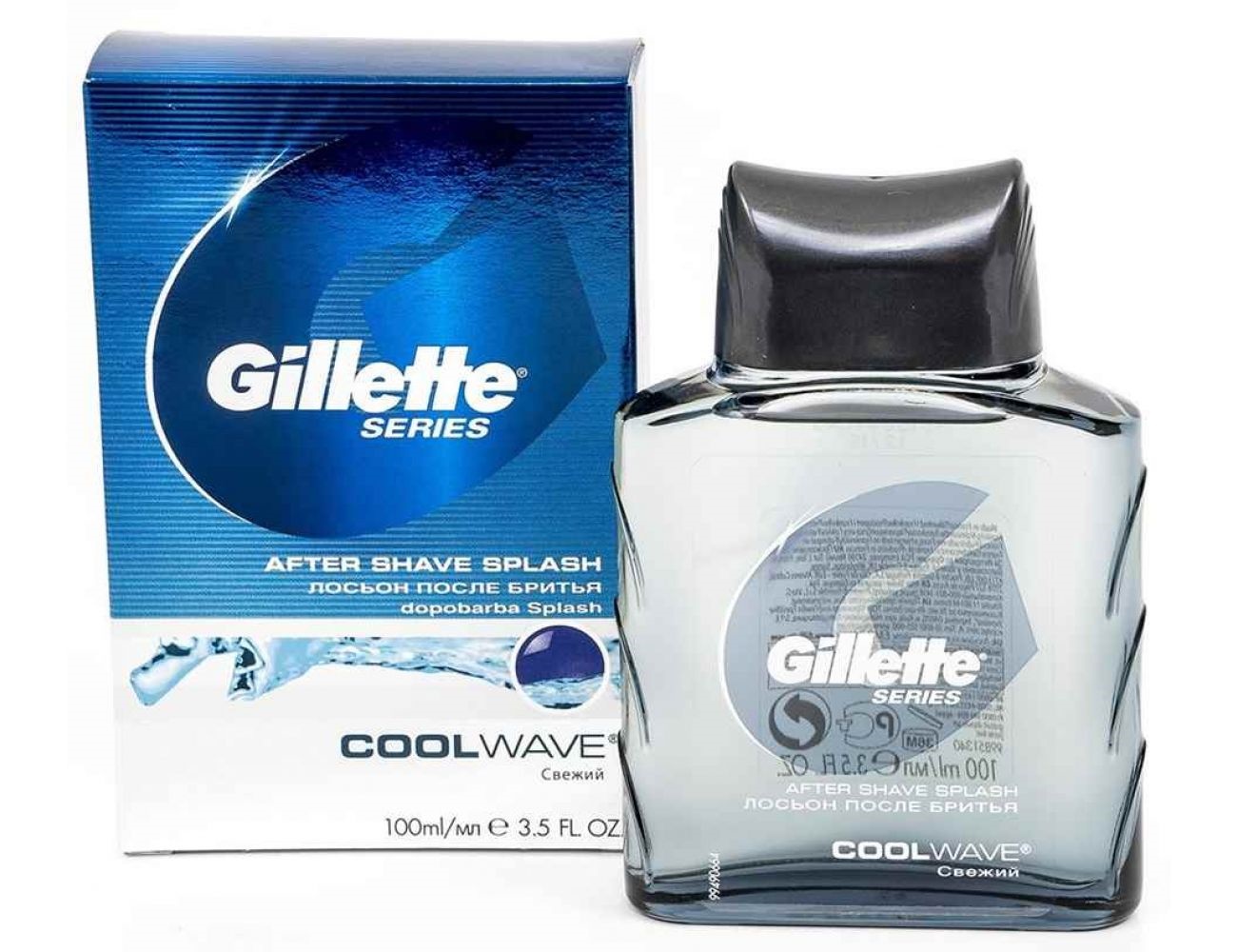 Лосьон п/бритья Gillette 50мл. Cool wave PR