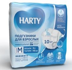 Подгузн. Harty Medium 10шт.