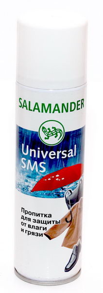 Крем для обуви Salamander 250/300мл. Universal SMS для защиты от влаги и грязи