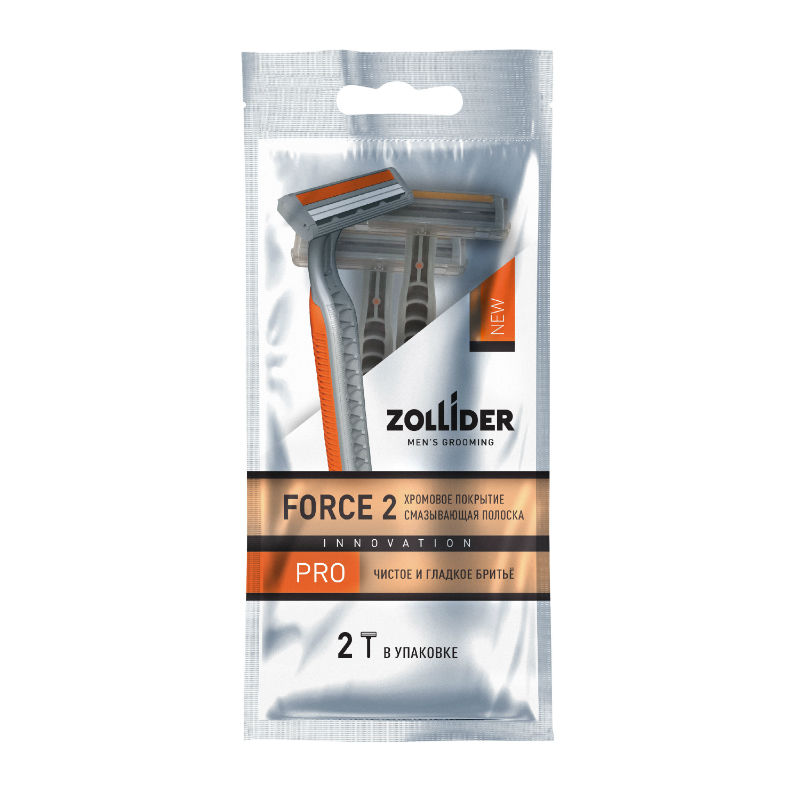 Станки Zollider одноразовые Force 2 PRO 2шт.