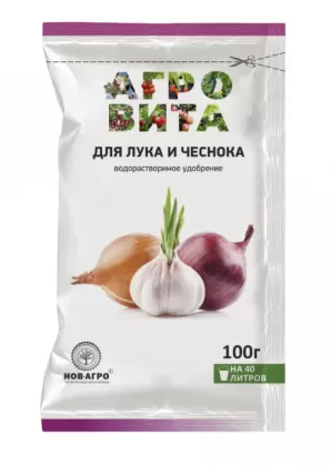 Удобрение Агровита 100г. д/лука и чеснока (50)
