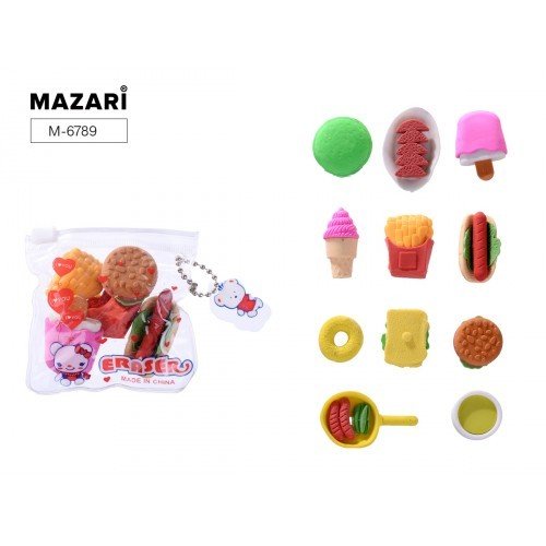 Ластик Mazari Yummy 4шт.