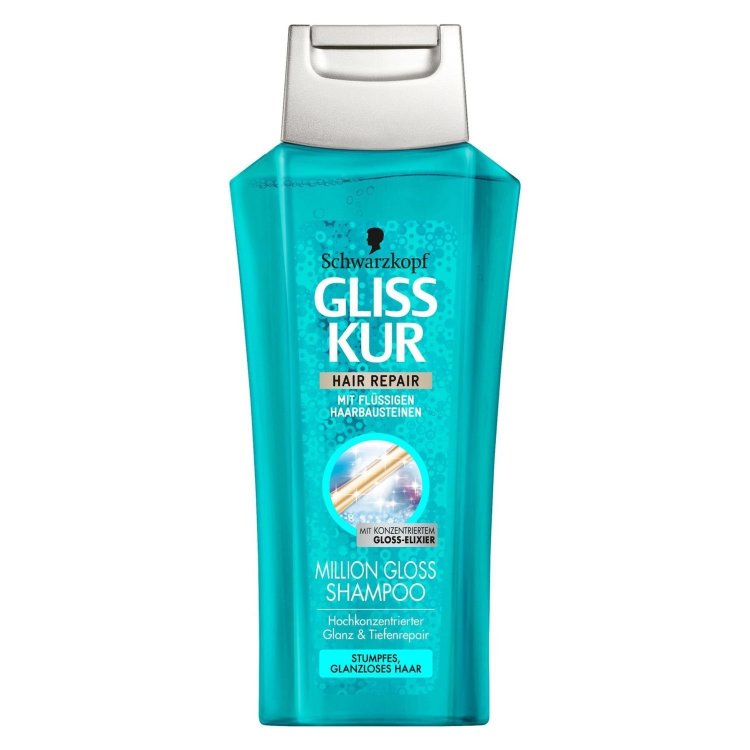 Шампунь Gliss Kur 400мл. Миллион Глосс