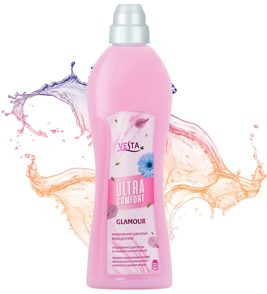 Конд. для белья Vesta 1л. Ultra comfort Glamour (12)