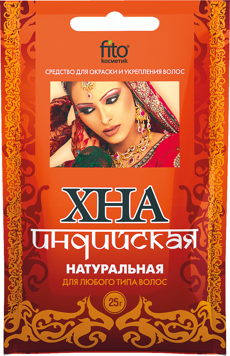 Краска д/волос Хна индийская натур. 25г (пол.пакет) 4001 (25)