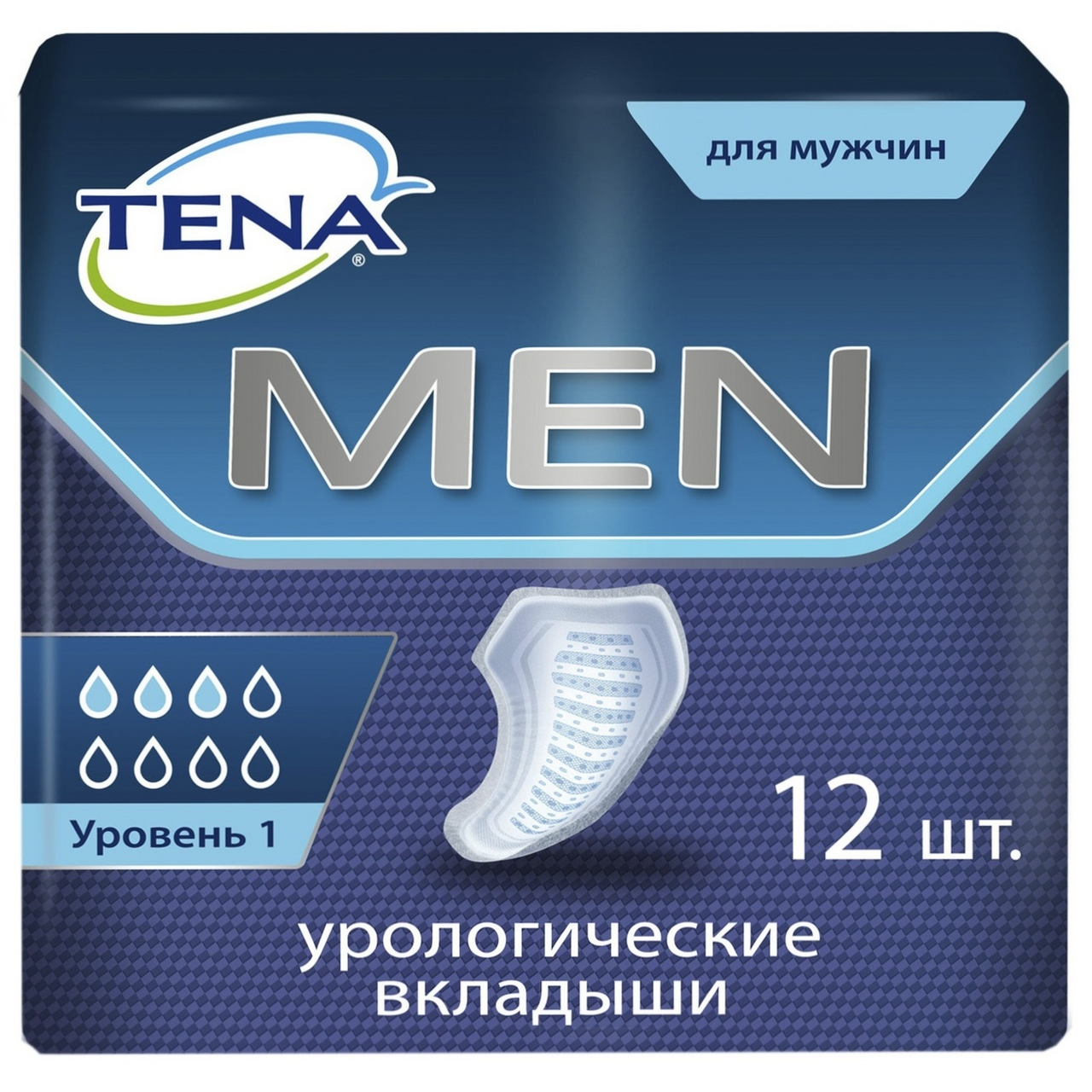 Прокладки Tena Men урологические 12шт.