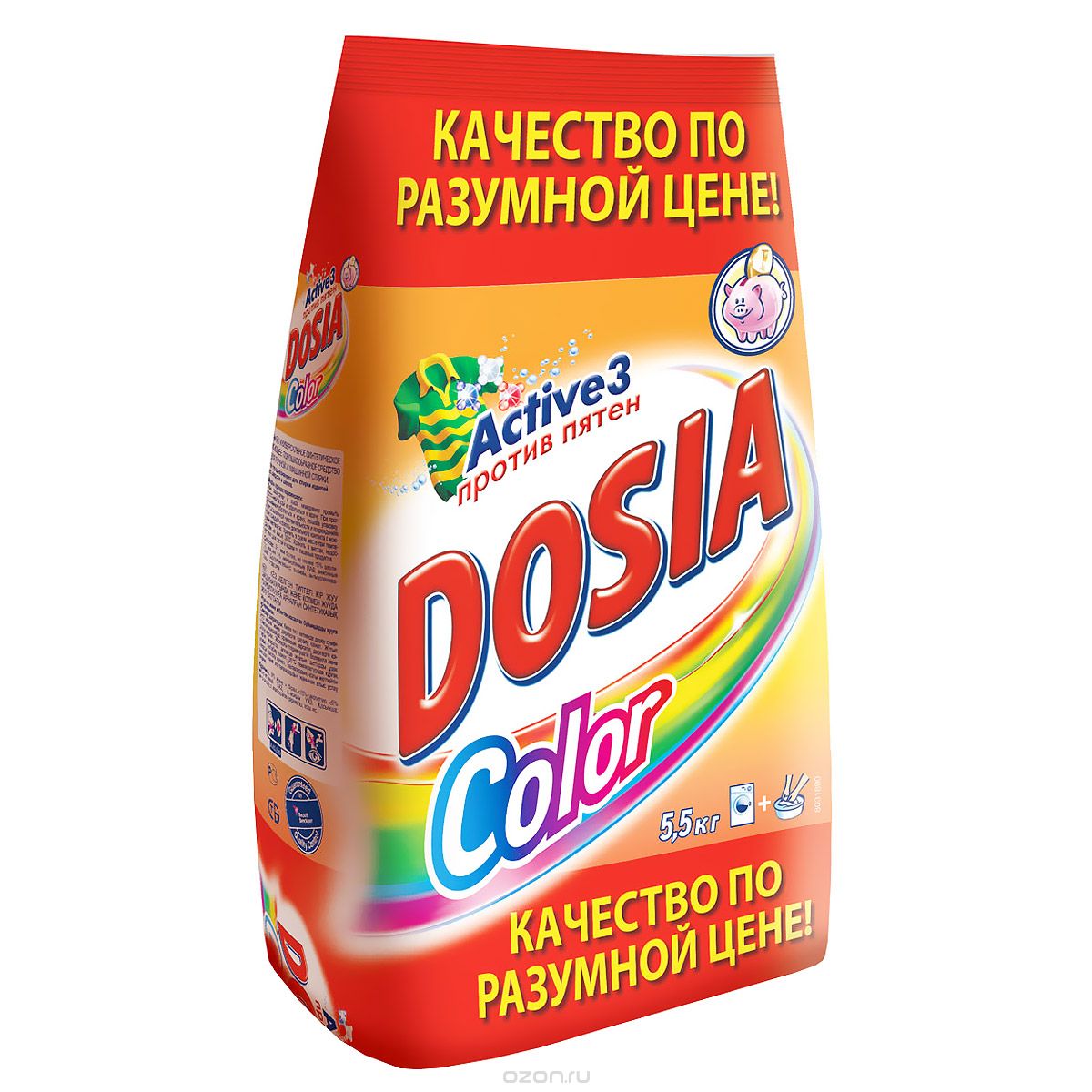 Стир.порошок Дося авт. 5,5кг. Колор для цв.белья