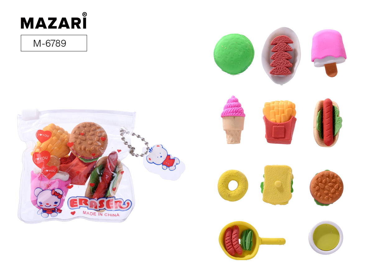 Ластик Mazari Yummy (уп.30)