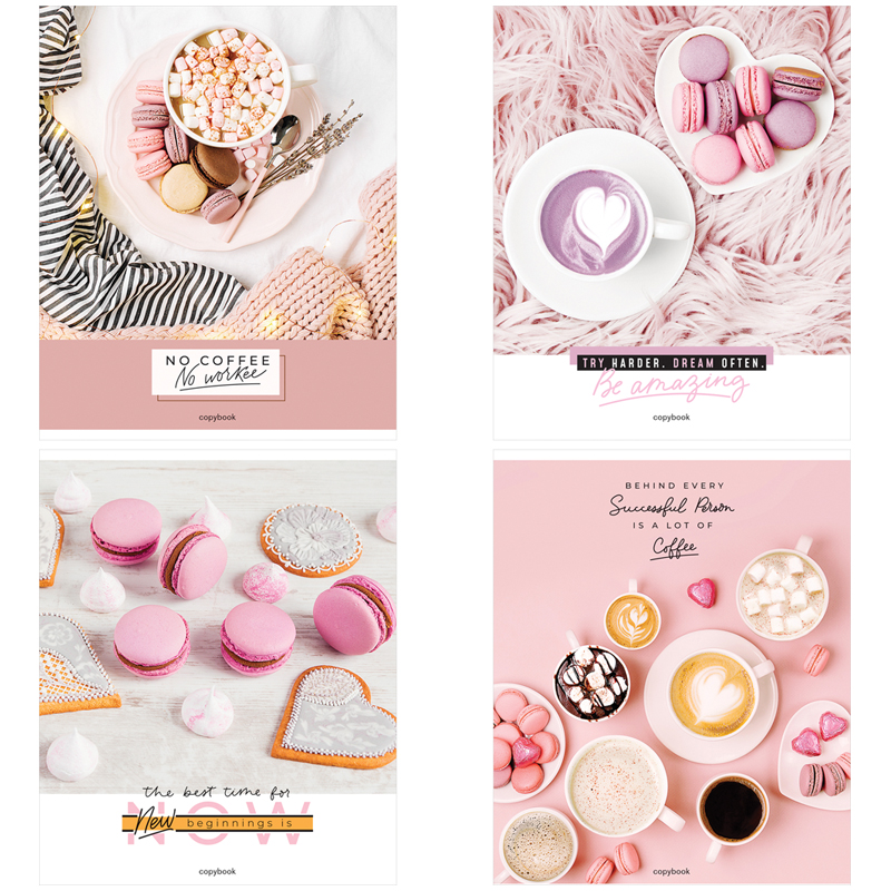 Тетрадь 40л. КЛ. ArtSpace Стиль. Coffee for dreams