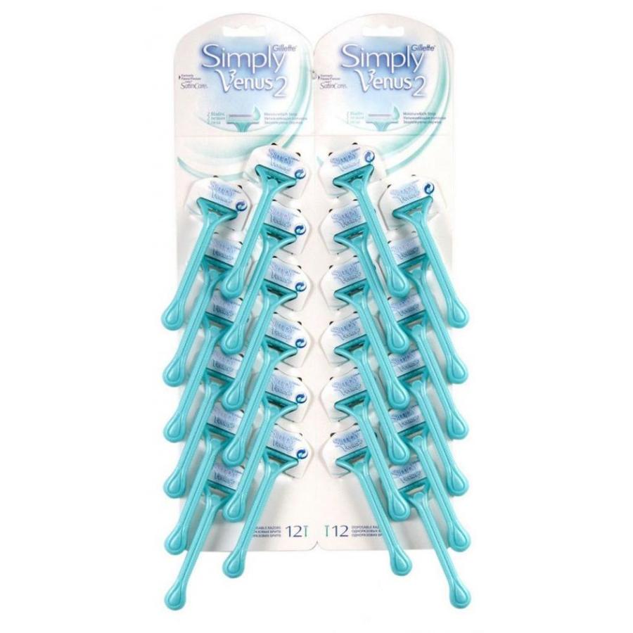 Станки Gillette Simply Venus2 (на карте24шт)
