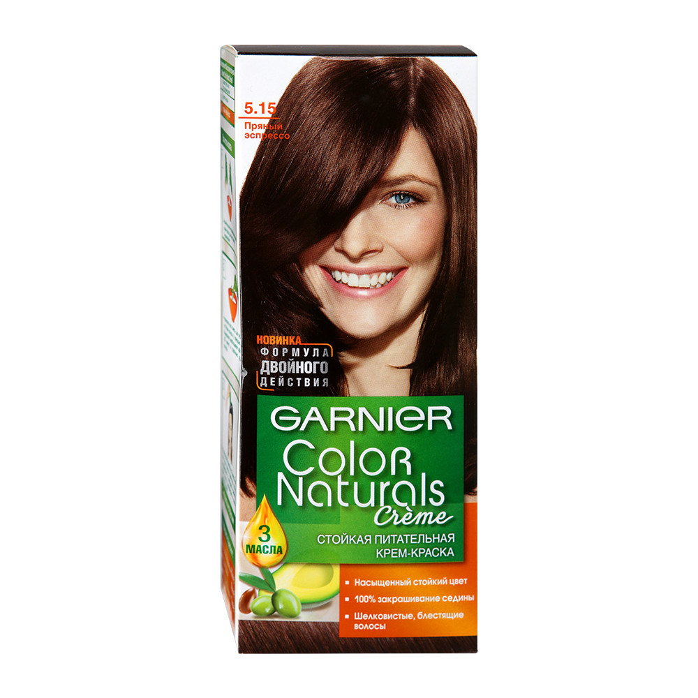 Краска д/волос Garnier Color Naturals 5.15 пряный эспрессо (12)