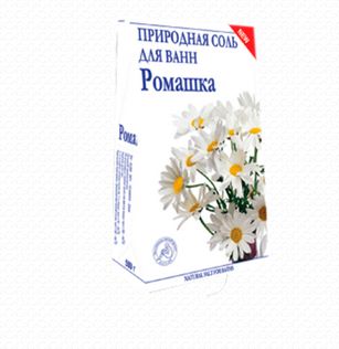 Соль для ванн  500г. Ромашка