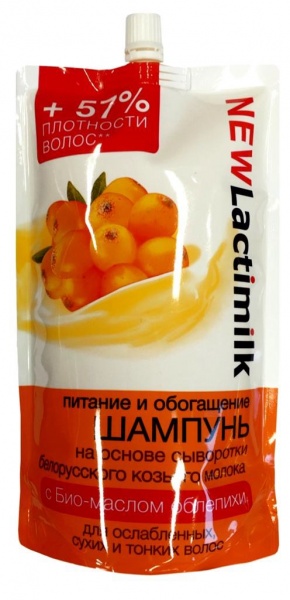 Шампунь Lactimilk 500мл. Питание и обогащение