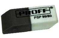 Ластик Proff серо-белый (уп.80шт.)