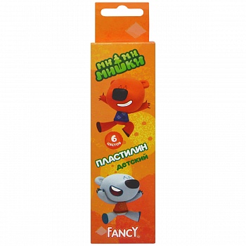 Пластилин 6цв. Fancy 60гр.