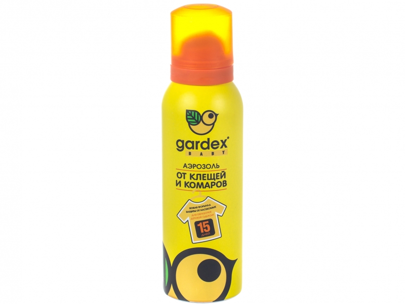 Дихлофос-репеллент Gardex Baby 100мл. от клещей и комаров 0148