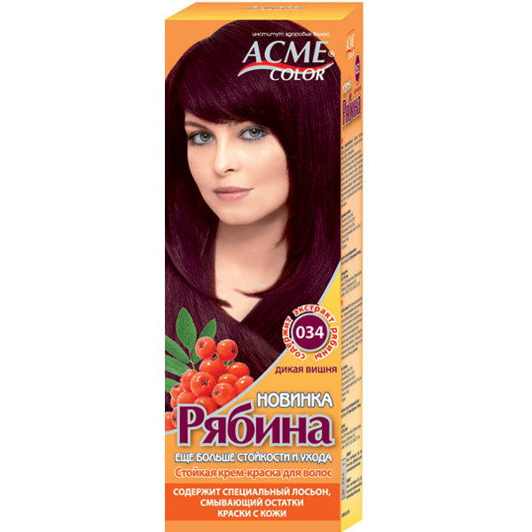 Краска д/волос Рябина 034 Дикая вишня