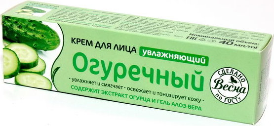 Крем Весна 40мл. д/лица Огуречный 2317 (48)