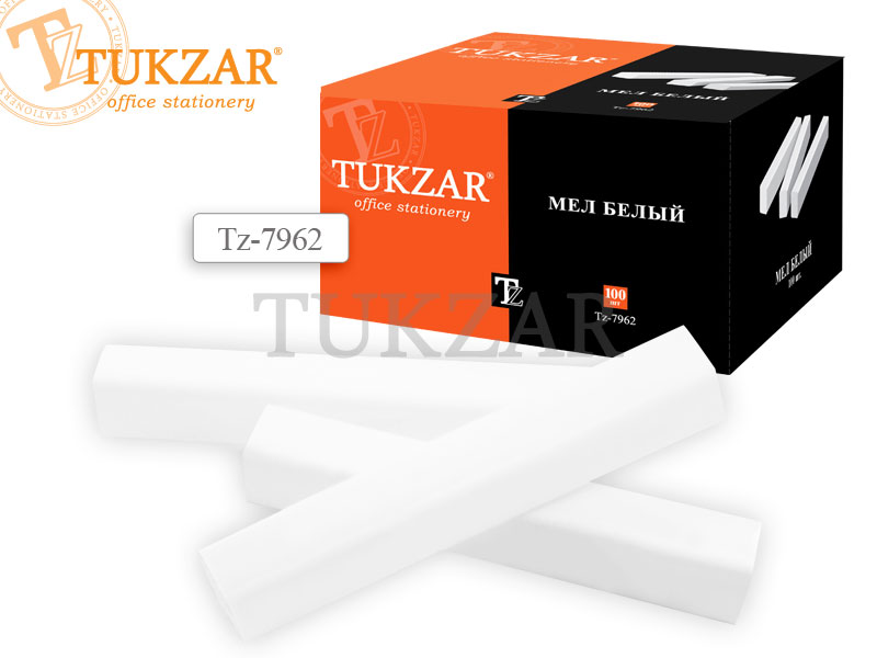 Набор мела белого (100шт.) Tukzar