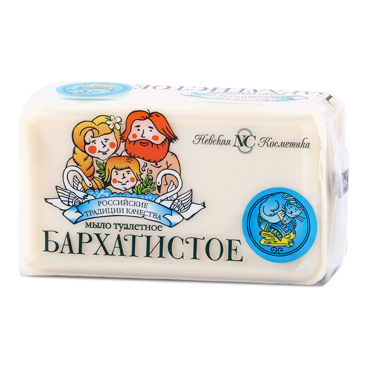 Мыло Невская косм. 140г. Бархатистое (48)