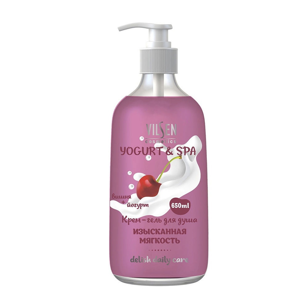 Гель для душа Yogurt & SPA 650мл. Изысканная мягкость