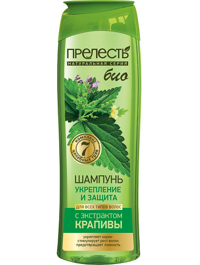 Шампунь Прелесть Био 250мл. Укрепление и защита